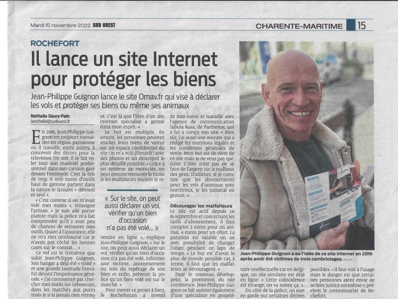 Empêcher vol d'une voiture