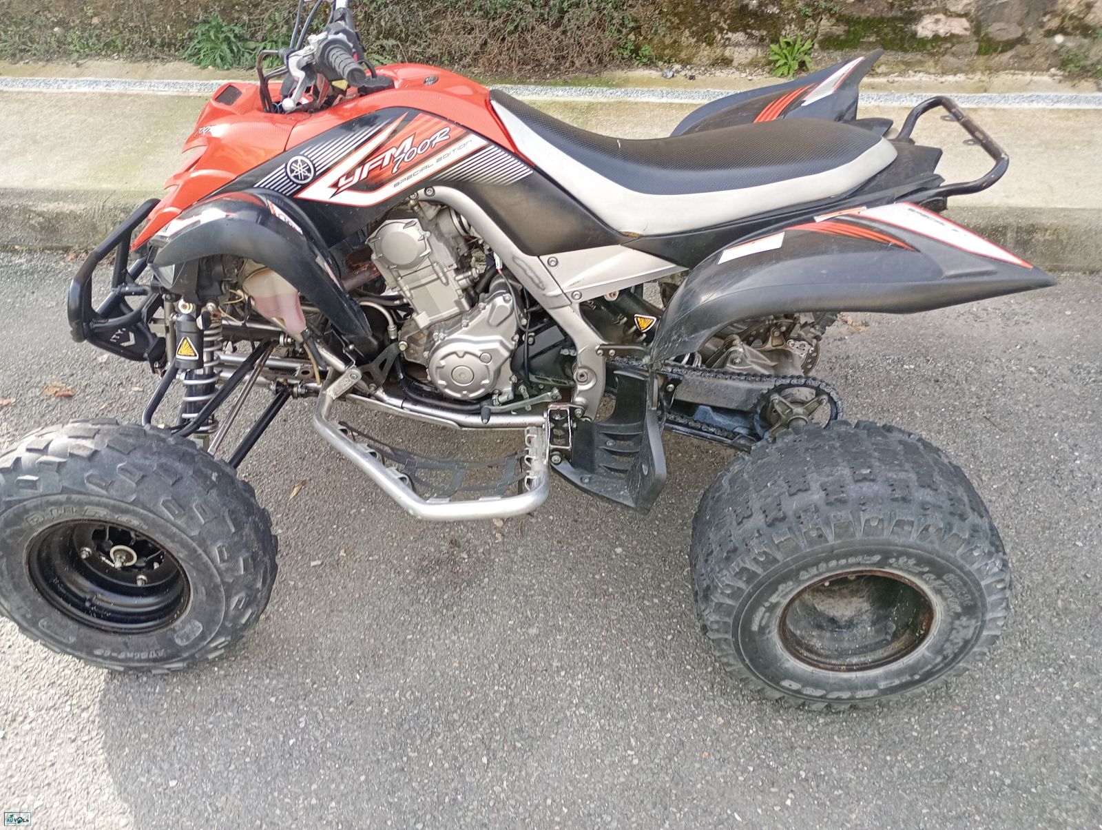 Quad 700 raptor volé 