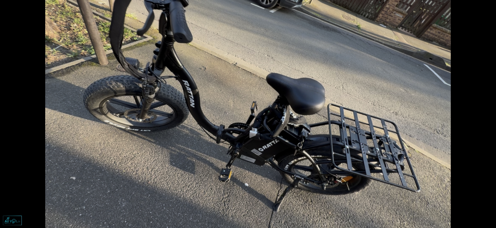 vol de vélo de marque RATTAN